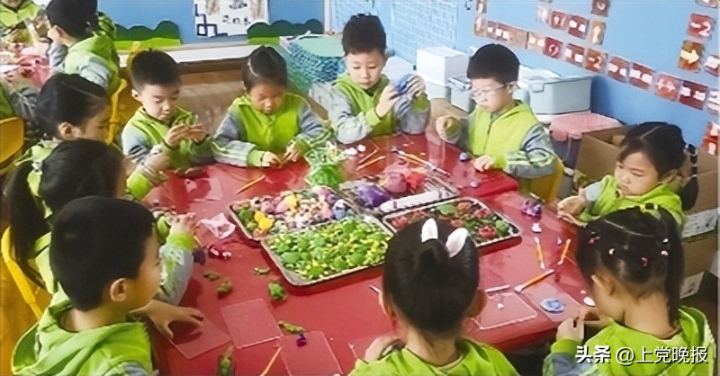 泥塑世界幼儿园,走进儿童世界手工作品