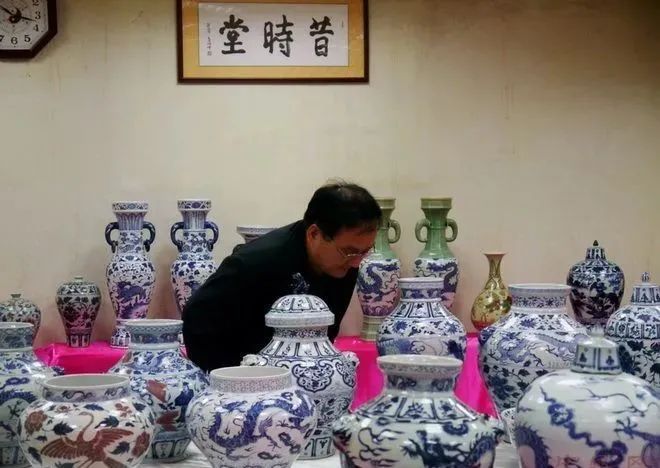 假冒景德镇瓷器骗局,假冒青花瓷文物