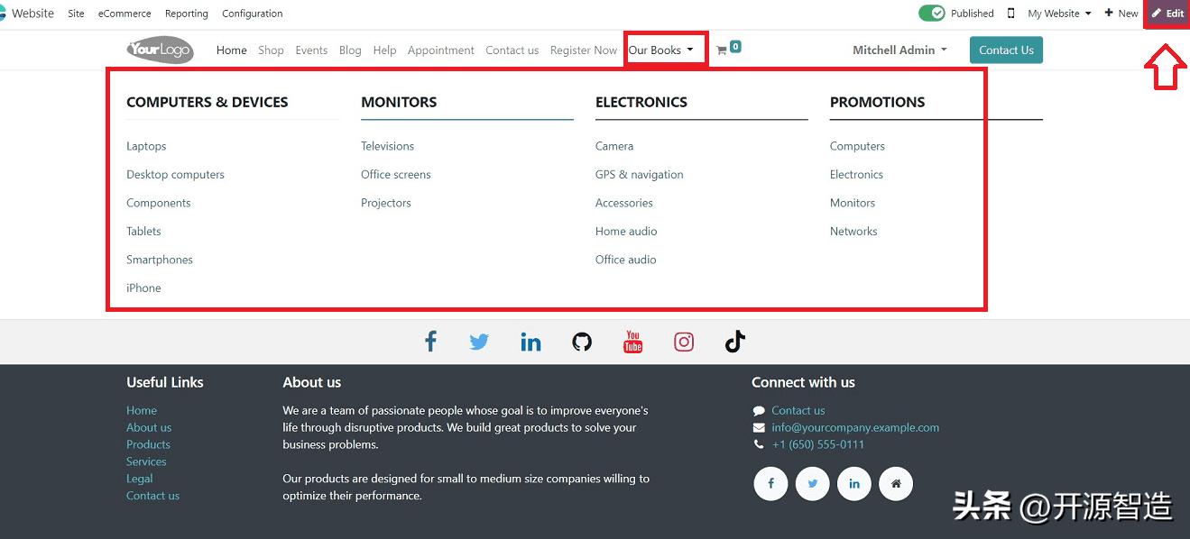 用odoo建站,odoo部署前后端分离