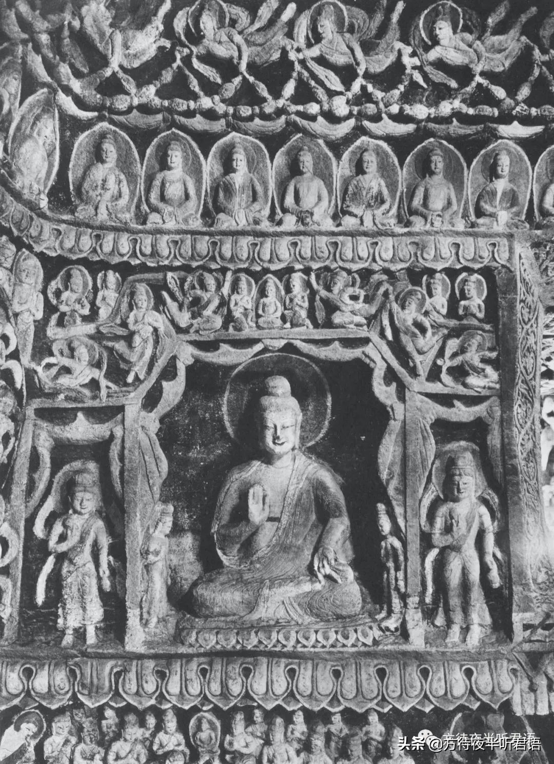 梁思成等|云冈石窟中所表现的北魏建筑