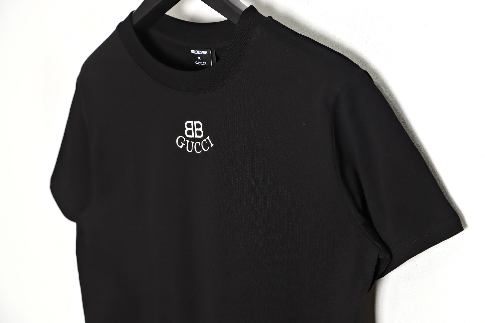 古驰巴黎世家联名短袖涂鸦,巴黎世家古驰联名t恤