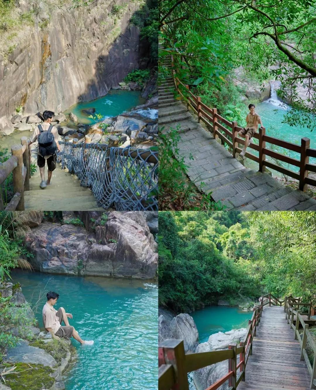 中国小九寨沟真的好美,广州的小九寨沟