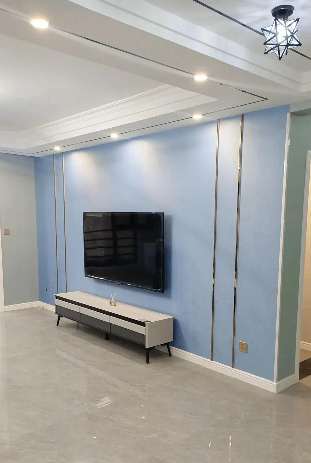 沙发背景墙简单大方好看,30款最新背景墙设计