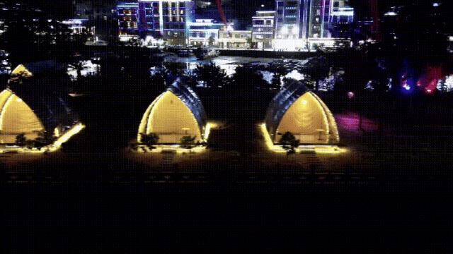 惠州旅游巽寮湾酒店,惠州巽寮湾双鱼岛帐篷