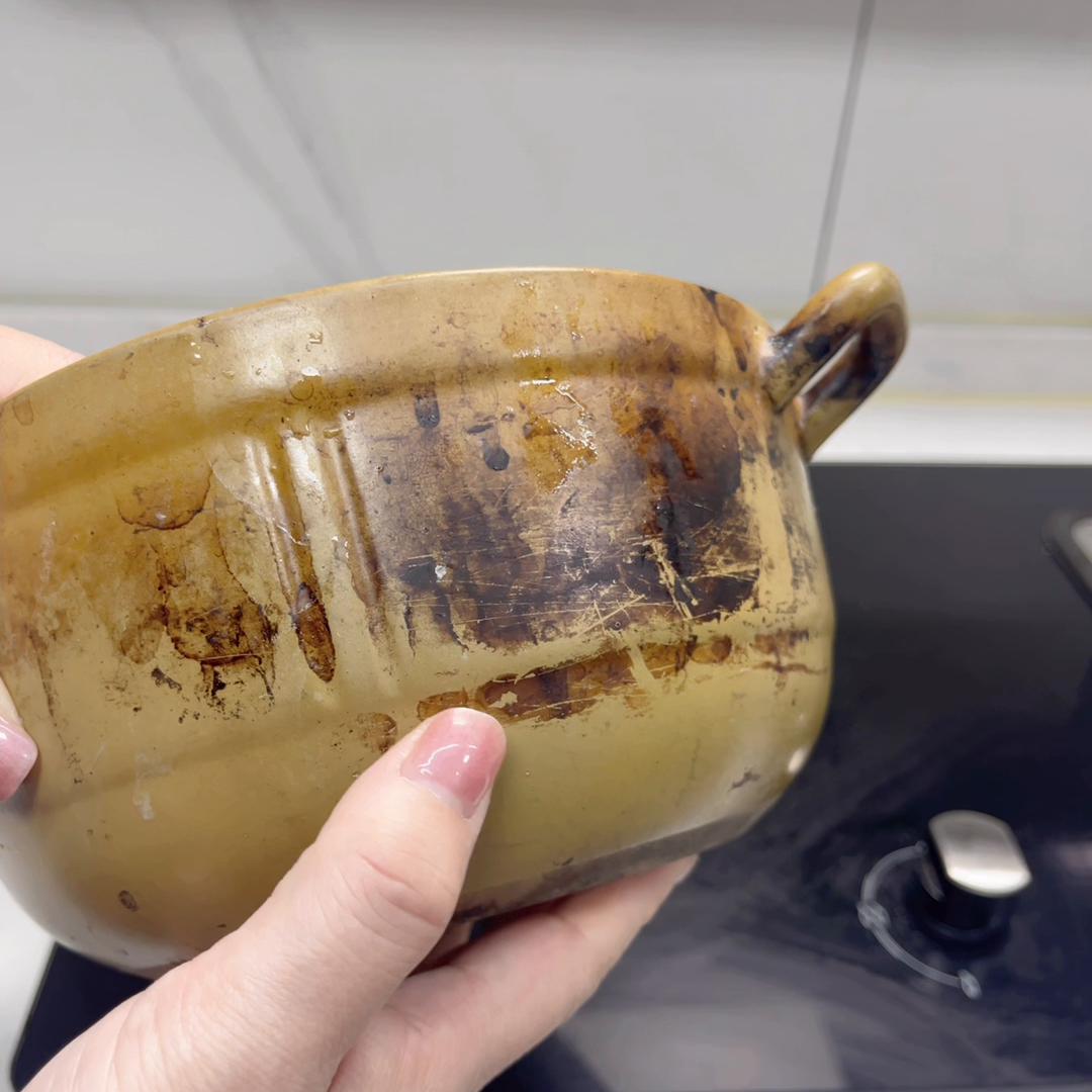 清洗砂锅锅底的黑垢神器,砂锅上的锅底灰清理神器