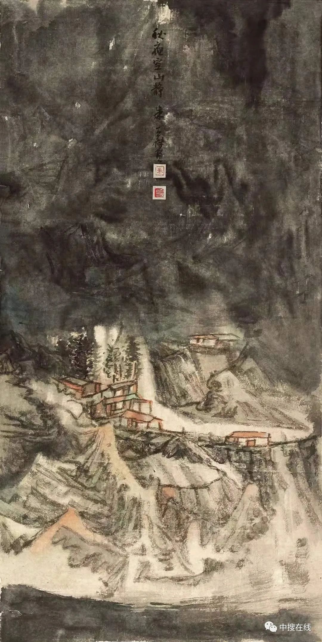 彭城画派：朱天杰先生山水画鉴赏专栏编辑发布：中搜在线