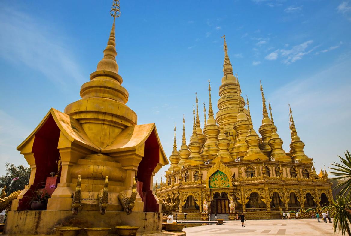 西双版纳勐泐文化旅游区讲解,西双版纳勐泐文化旅游区地图攻略