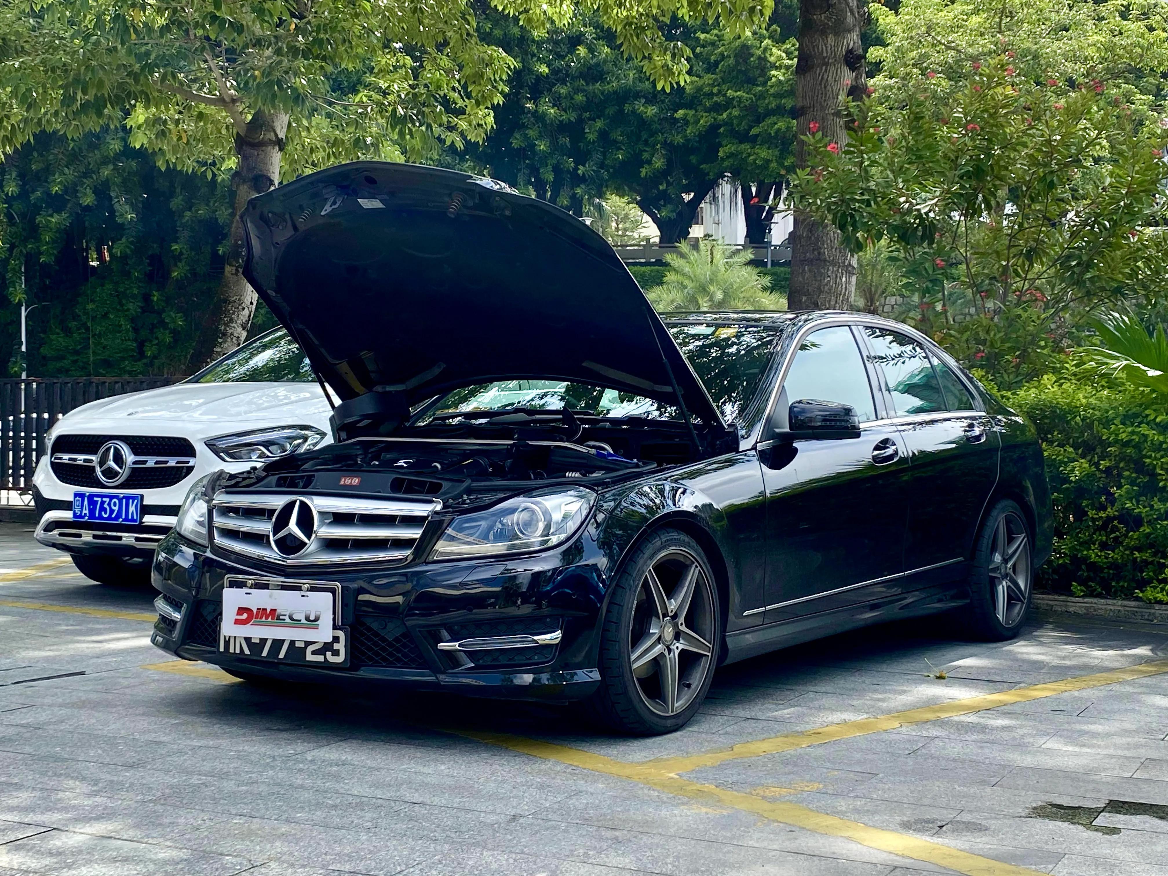 奔驰C2001.8T升级案例新的体验由内而外