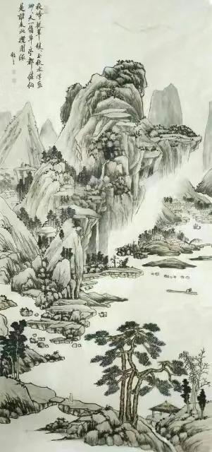 画家李敬之 (专访大写意花鸟画家李若清)