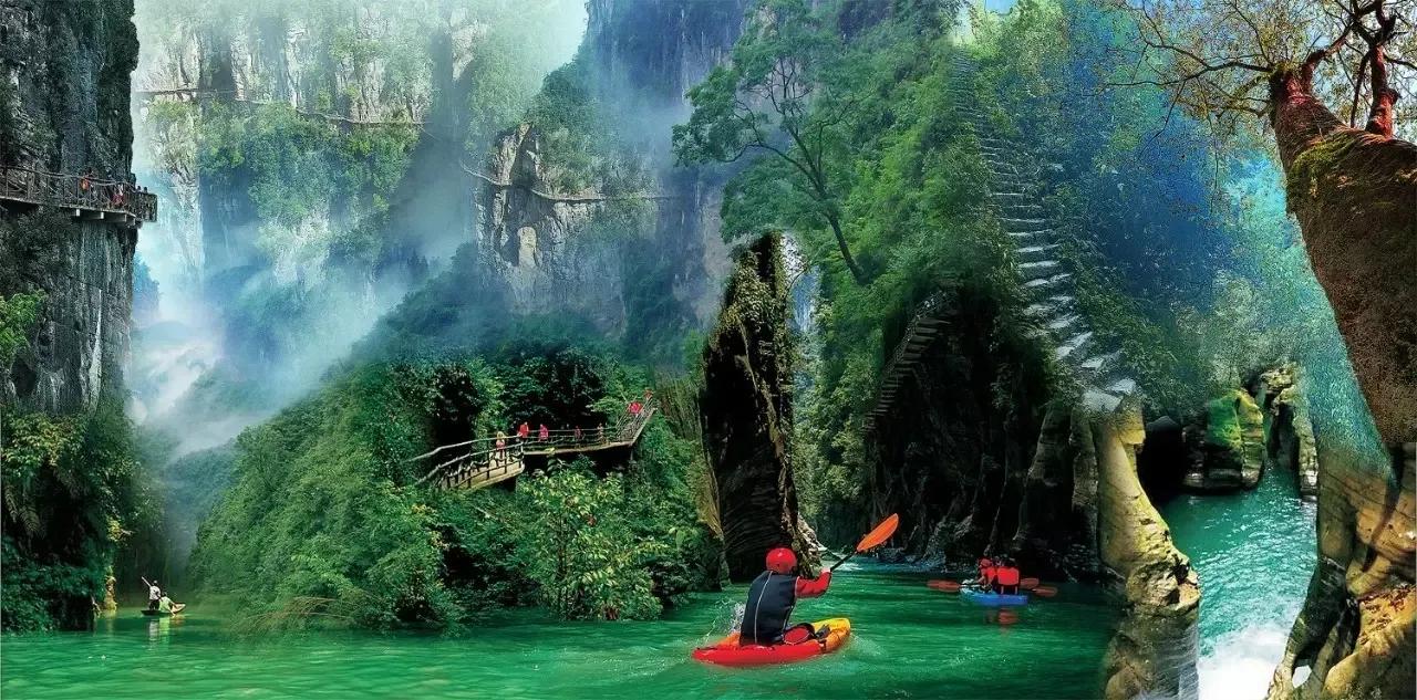 仙境张家界惊艳全世界,张家界的峰林峡谷仙境