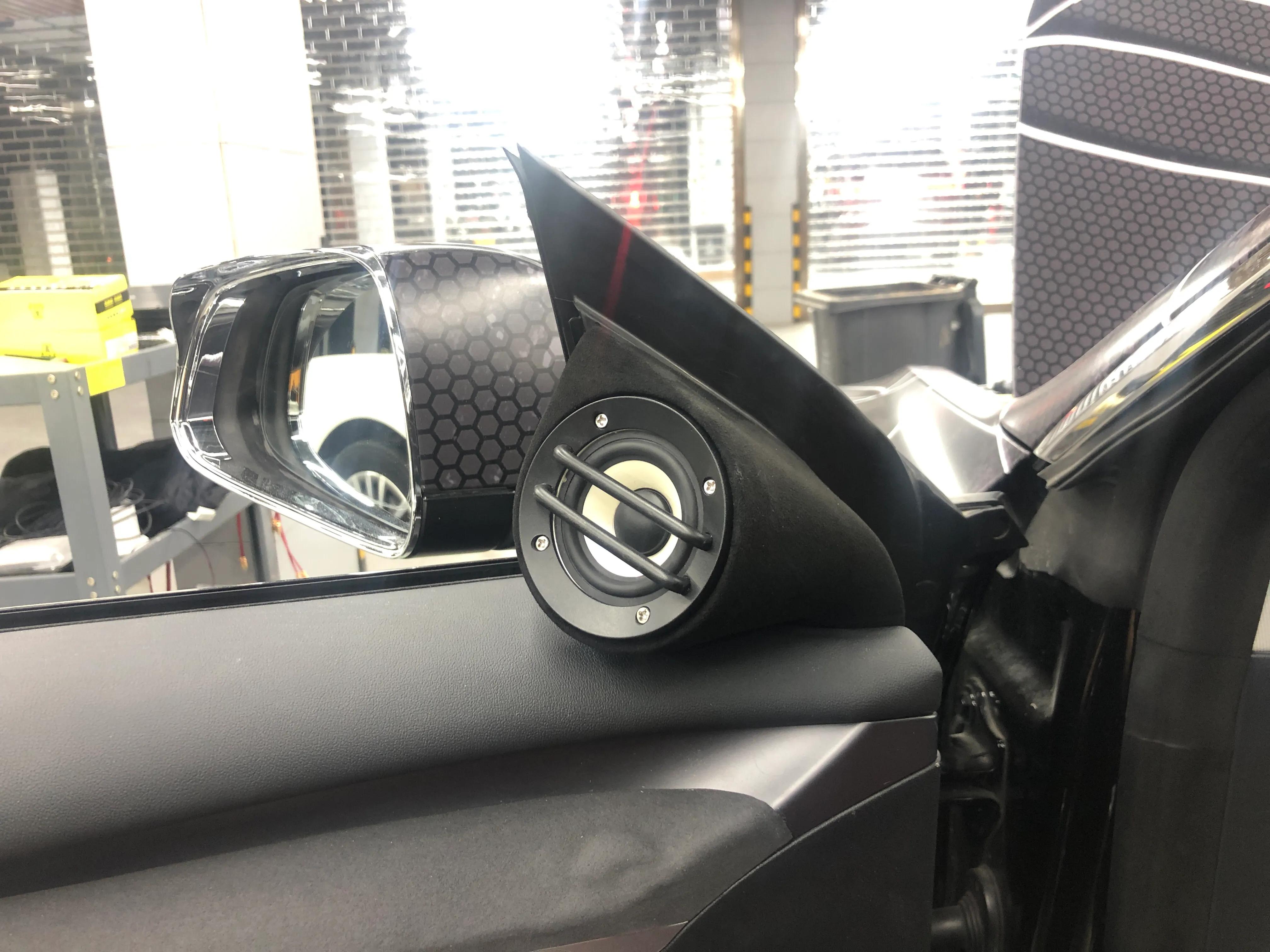 汽车音响a柱倒模什么形状比较好,汽车音响改装a柱倒模贴皮价格