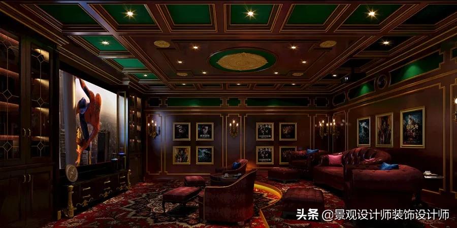 家庭影院ktv设计布局图,家庭ktv与家庭影院一体设计