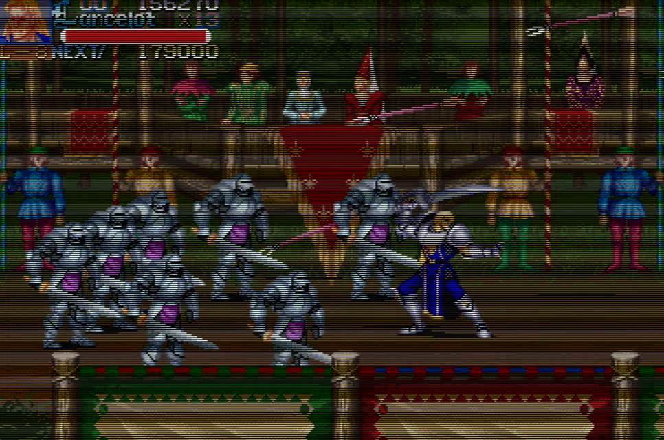 经典街机游戏圆桌骑士速通,街机圆桌骑士所有隐藏魔杖的打法