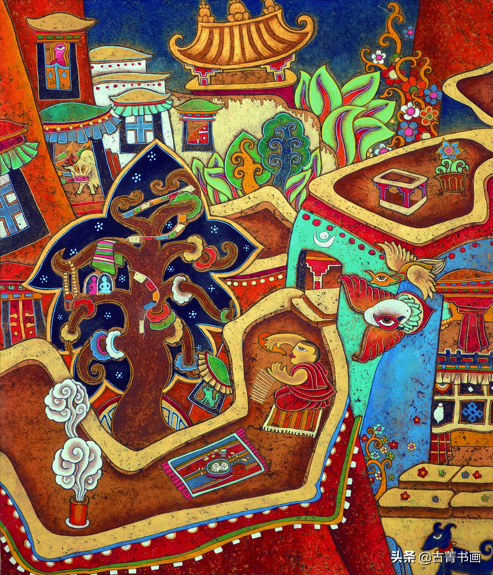 *藏西**当代美术家们的牧美历程：《*藏西**画派探微》出版前言