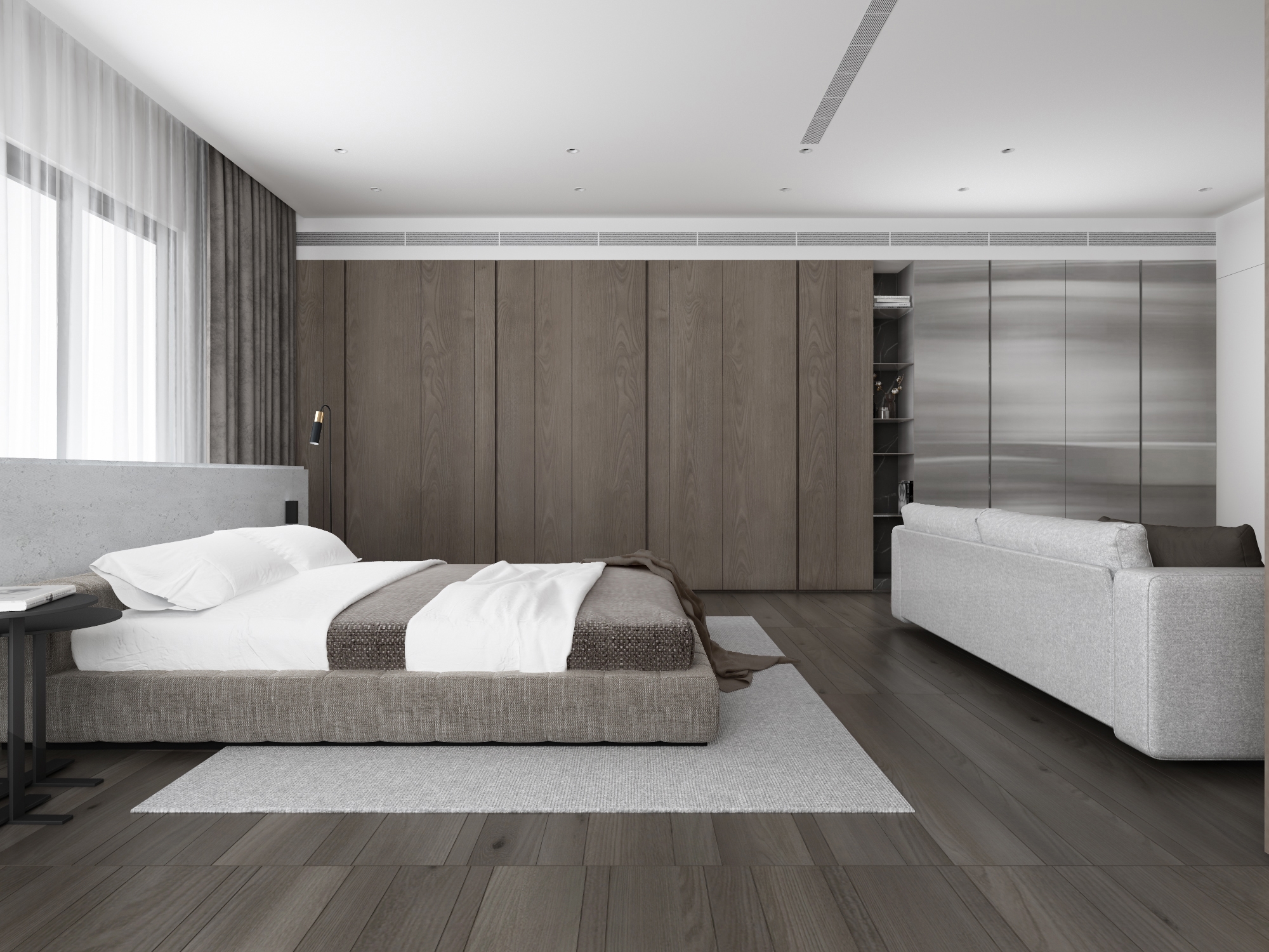 禅意侘寂风豪宅,侘寂挑空别墅