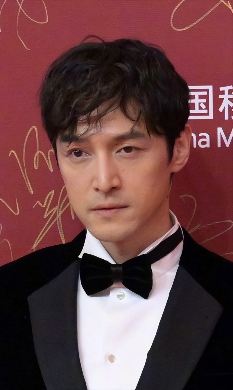 上海电影节明星生图,黄晓明上海电影节生图