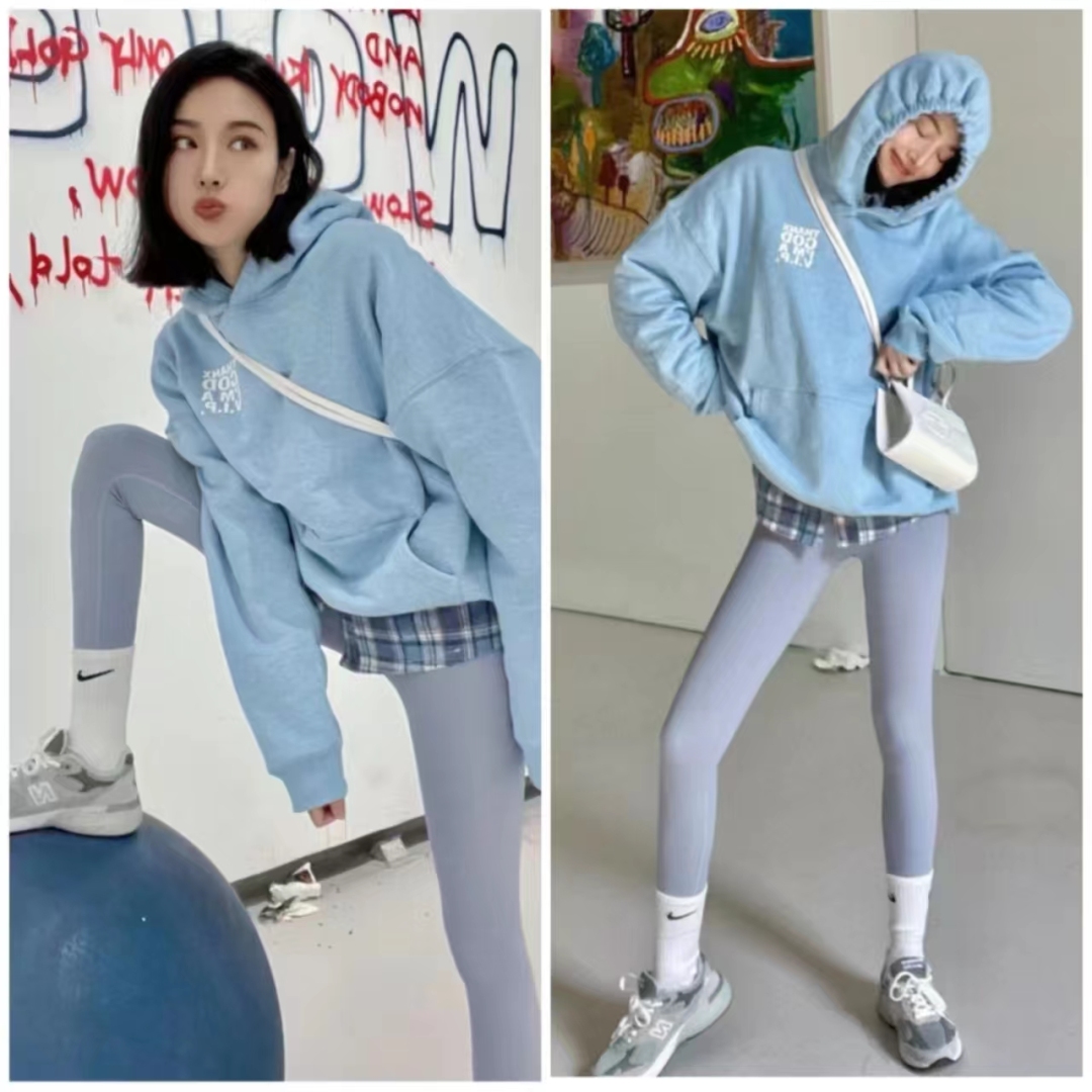 瑜伽裤穿出自然不做作风情,瑜伽裤穿出高级感