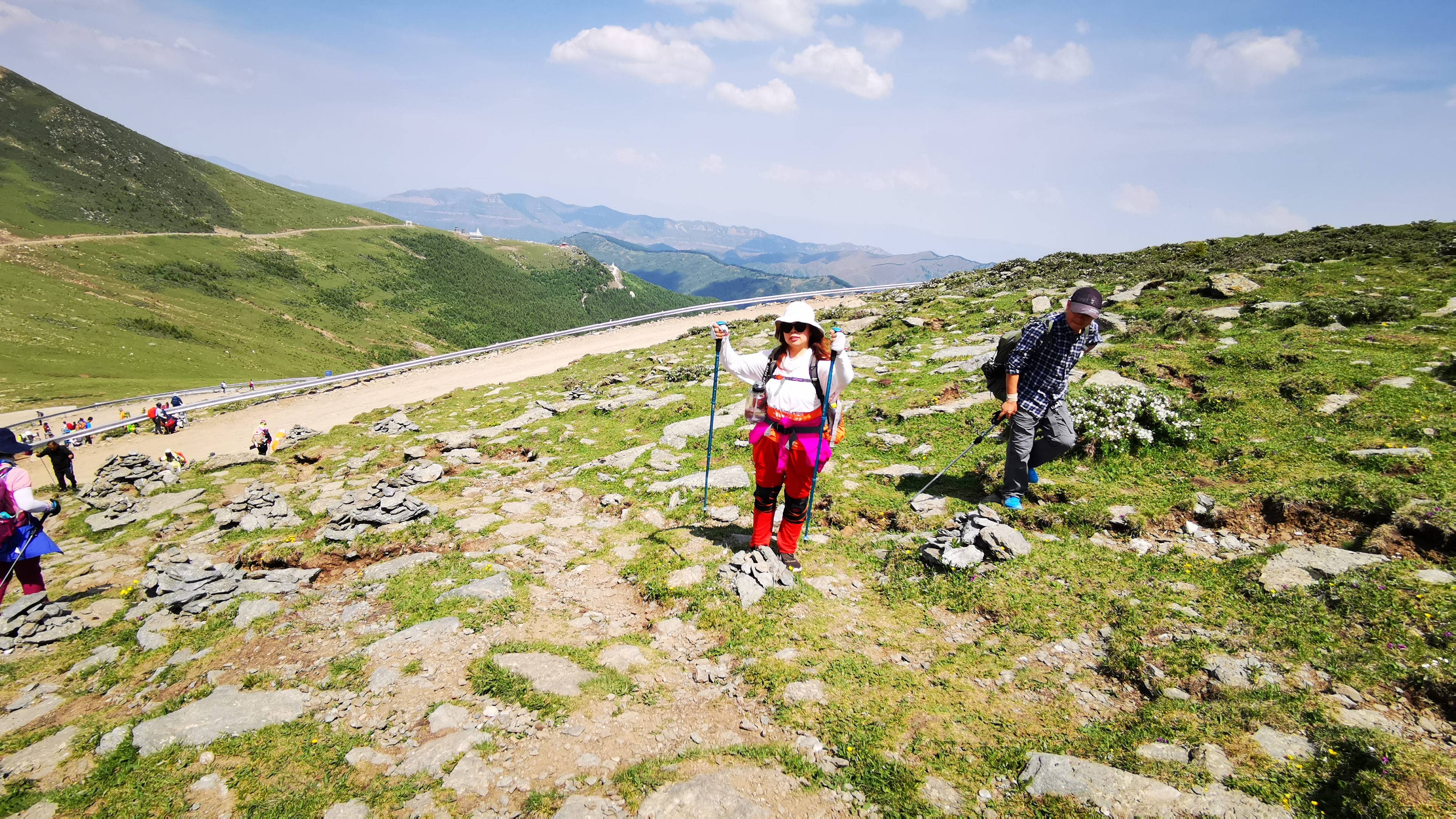 端午节五台山三日大五朝台第二天（西台-中台-插旗台-澡浴池）