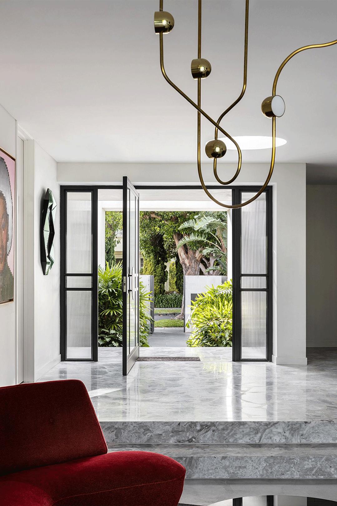 花园式极简清水混凝土别墅,混凝土极简别墅