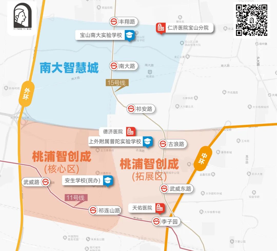 南大！桃浦！能否实现1+1＞2的效果？带飞西北部经济价值增长？