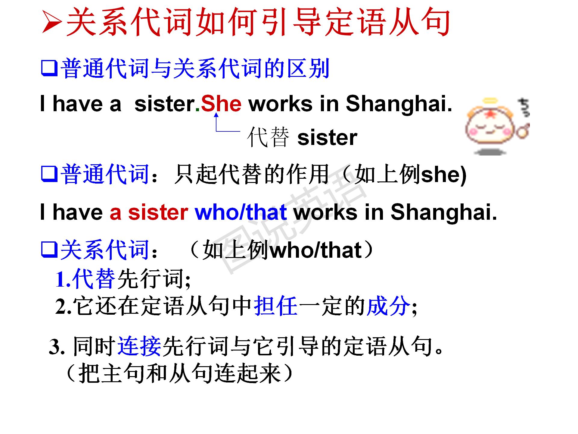 新概念英语定语从句的使用方法,零基础英语语法之定语从句