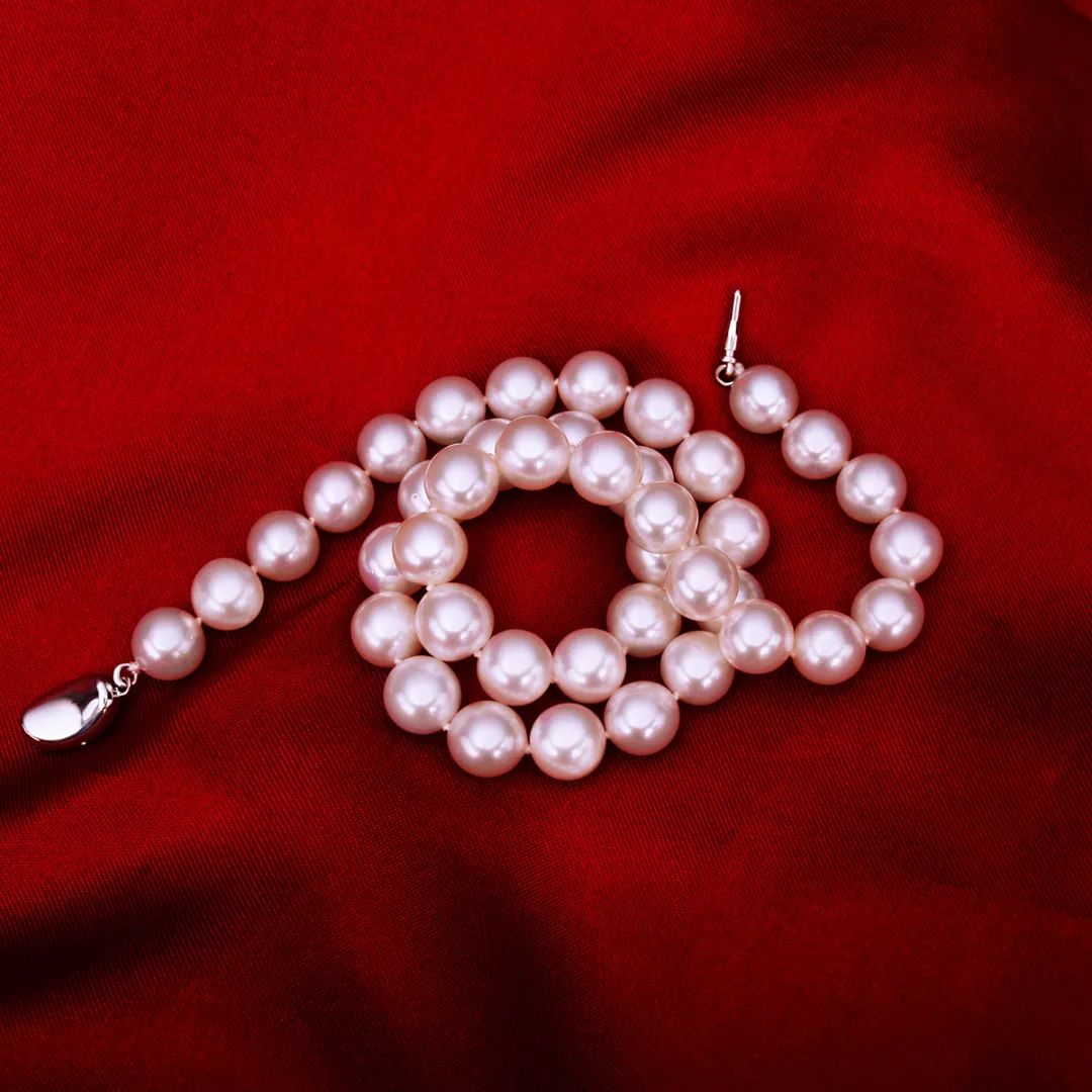 像星星一样照亮夜空,3.5-4mm的akoya珍珠项链价格