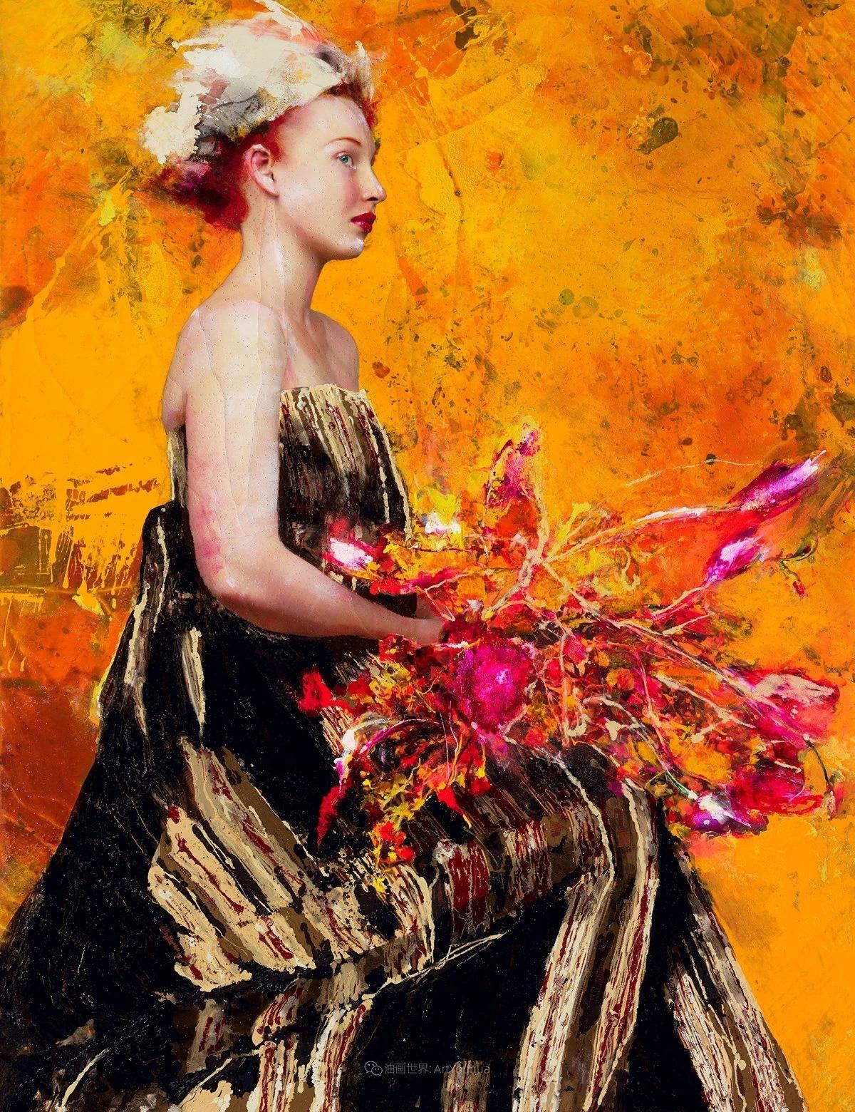 女人体艺术就是受欢迎，她画的油画，简直是一个人间地狱！