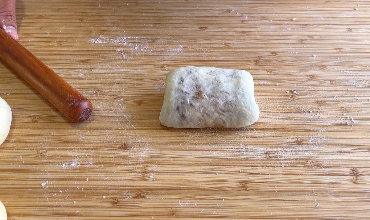 想吃红糖小糍粑,呼市红糖清真焙子制作过程