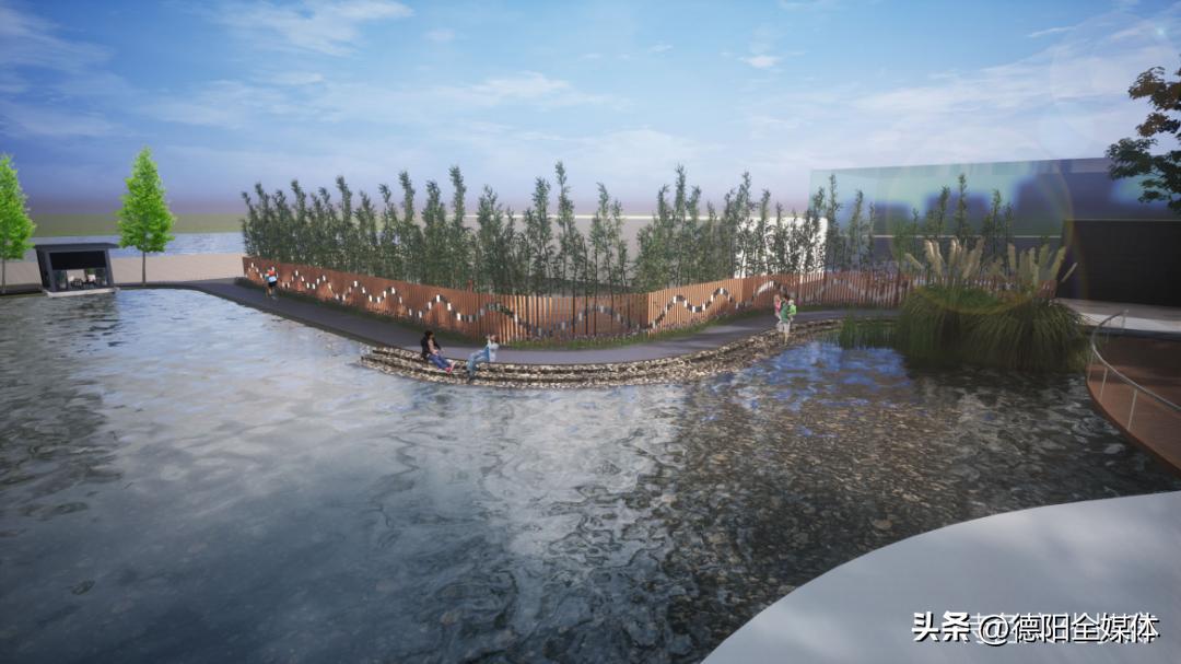 广汉城北新区生态湿地公园位置,广汉新增湿地公园