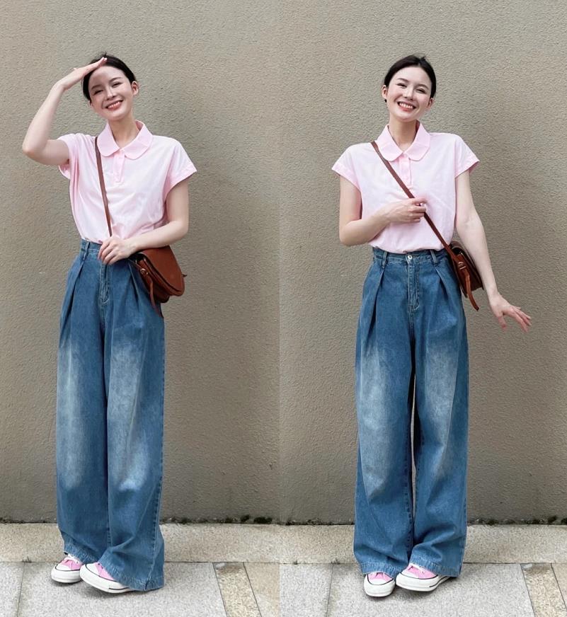 粉蓝渐变染,粉蓝渐变高透