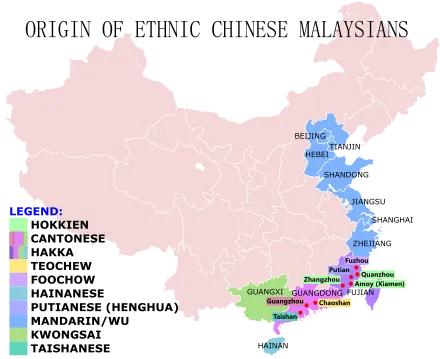 马来西亚华人富豪排行榜,马来西亚华人说什么语言