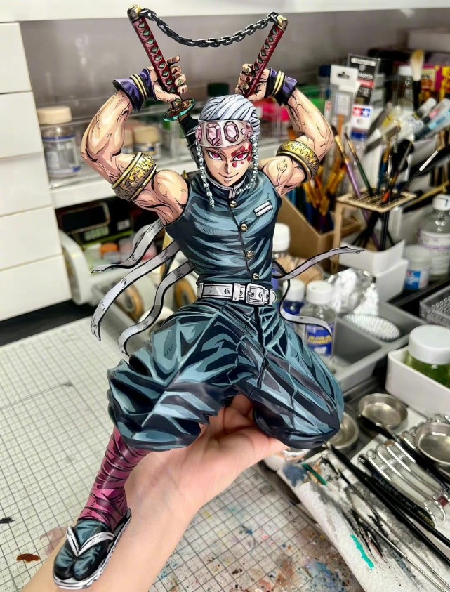 动漫手办是怎么做出来的,买来的手办涂装不好自己怎么重涂