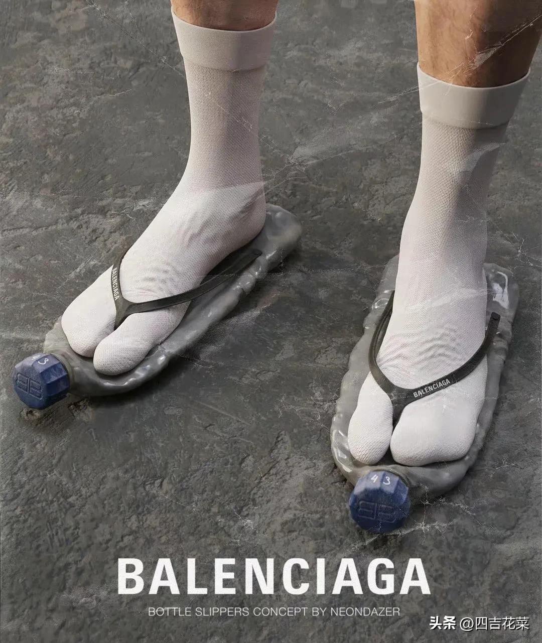 废旧塑料做拖鞋,塑料瓶人字拖鞋