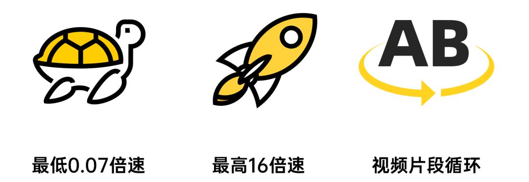 0.25倍速播放视频的app,0.1倍速播放片段