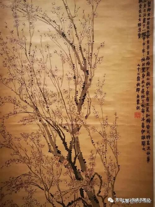 梅花图简介,历代名家梅花图