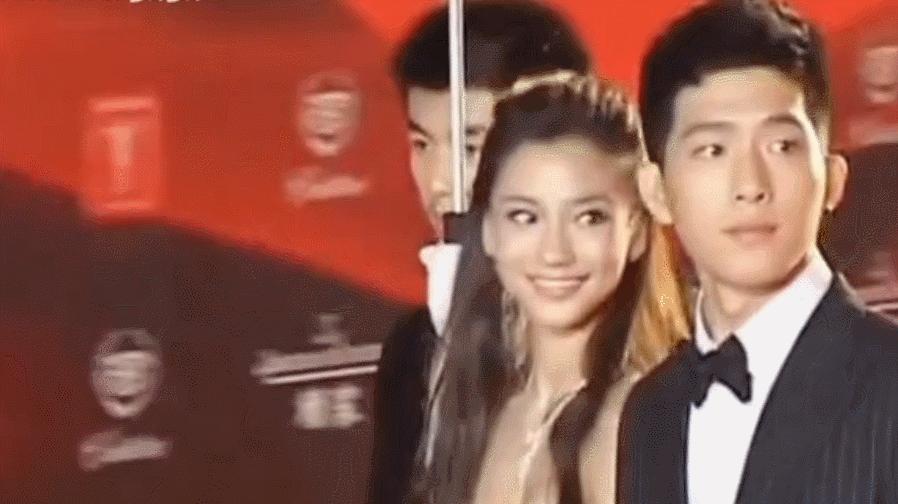 井柏然和杨颖同框,杨颖和井柏然什么关系