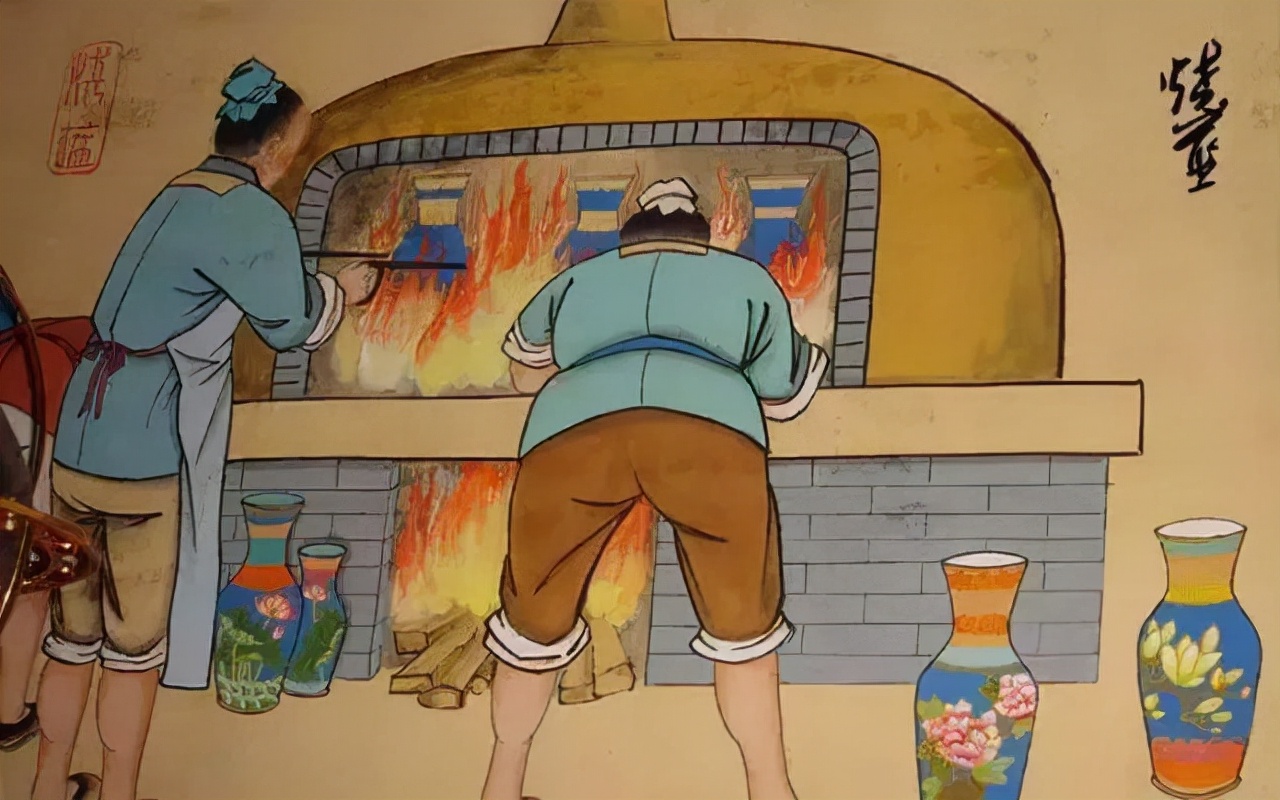 景泰蓝的制作过程,景泰蓝的制作课文朗诵