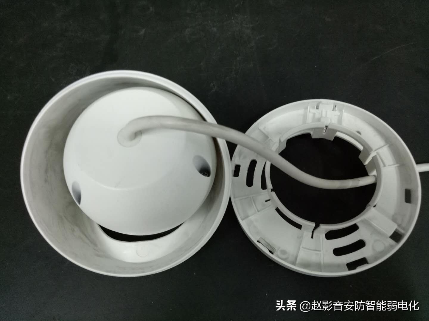 大华半球监控线接法图解,大华安防半球监控怎么拆底座