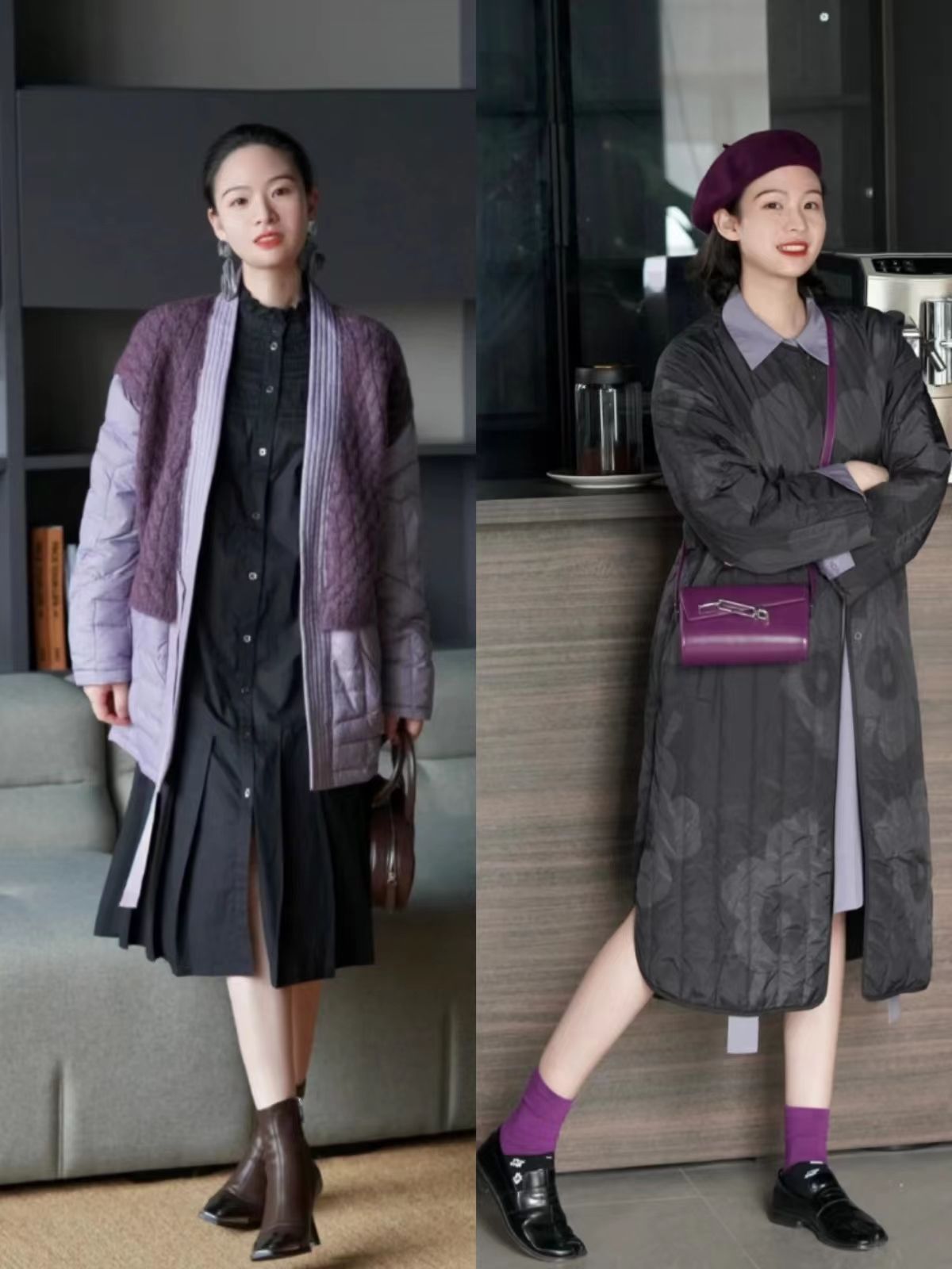 奶奶棉服加绒加厚新款,这个冬天奶奶棉服火了保暖又显瘦