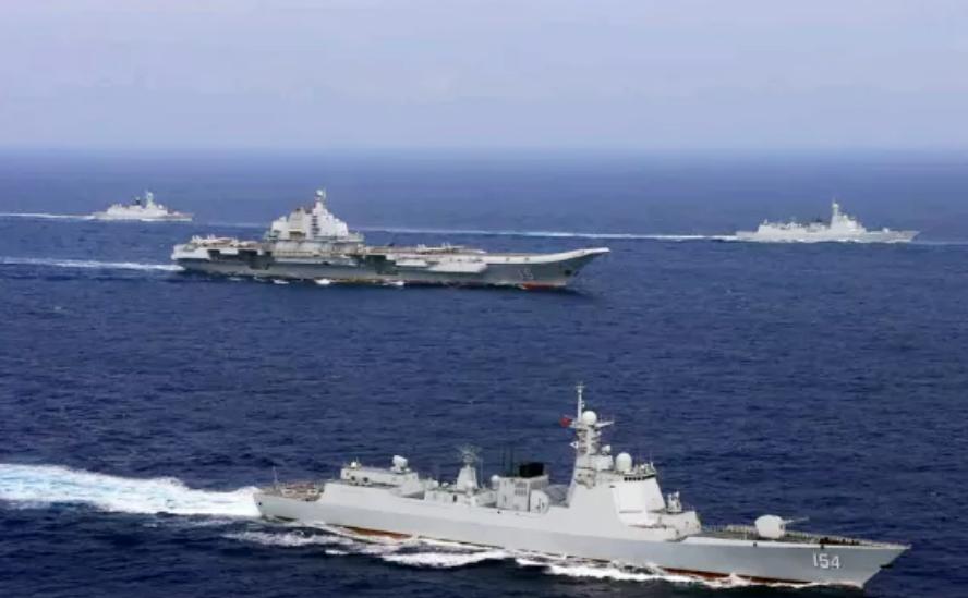 美军视角下的中国航母,美军中国航母编队