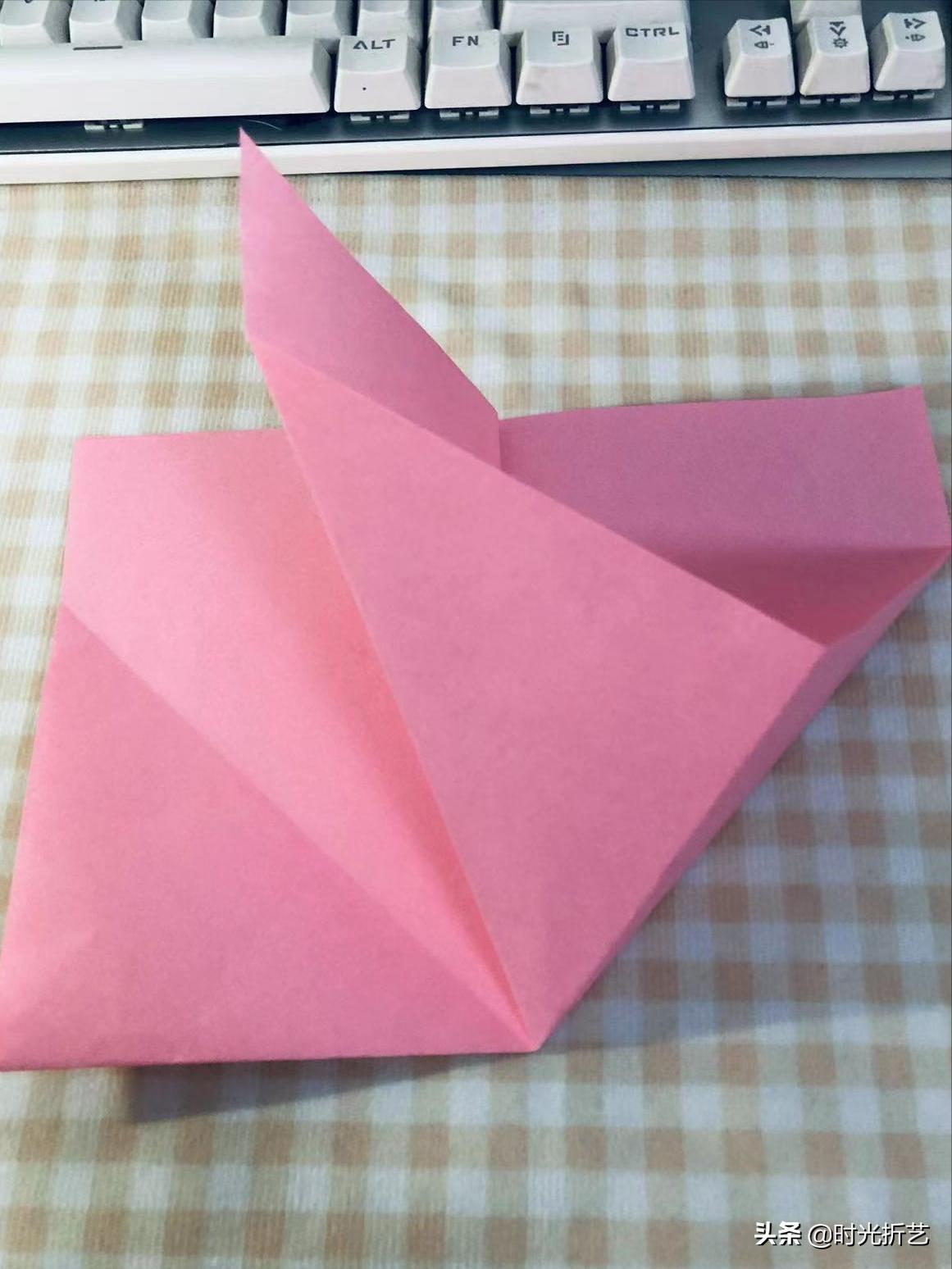 手工折纸纸盒抽抽乐,折纸纸盒教程