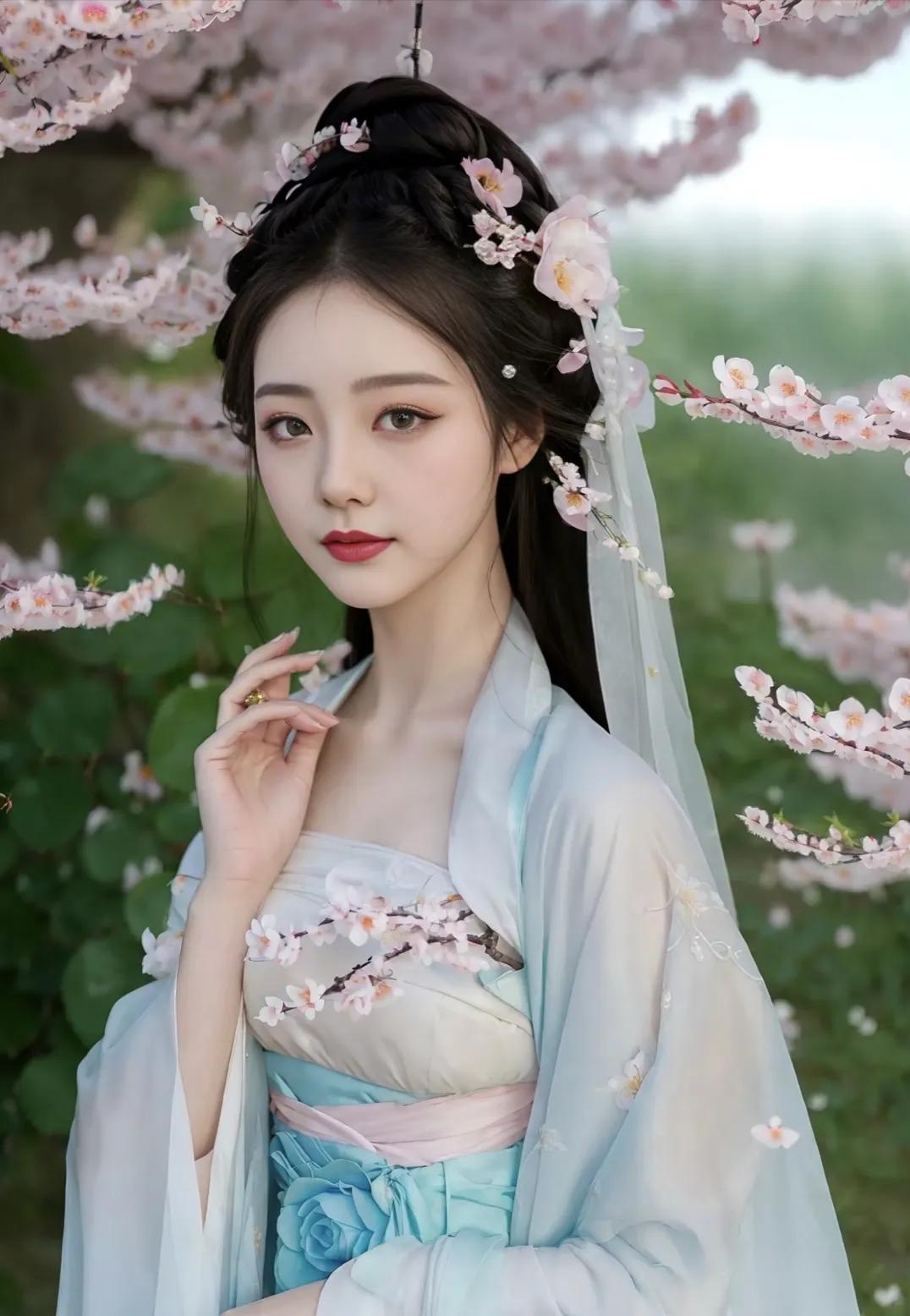 桃花杏花盛开美图,杏花高清美图照片