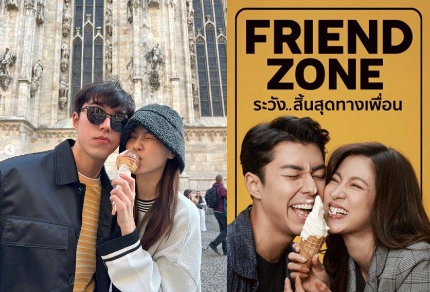 偶像剧照进现实！泰国顶流女星被男演员公开告白，5年友情变爱情