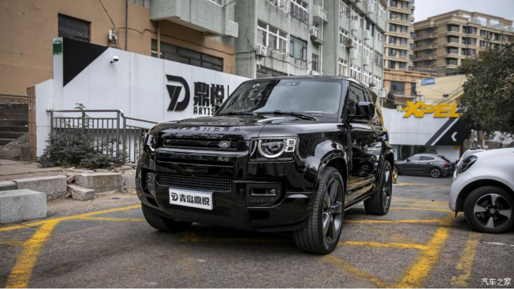 路虎卫士改装17寸轮毂,路虎卫士22寸黑色轮毂固定踏板