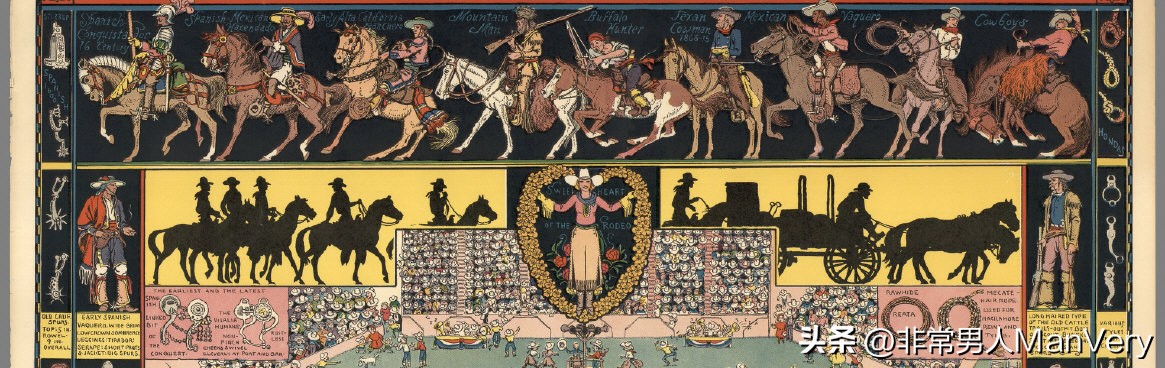 牛仔的起源和历史,牛仔的发展史