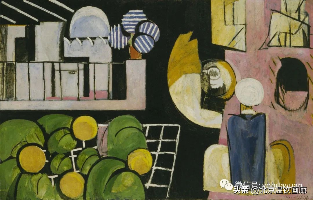 野兽派画家马蒂斯的艺术风格,现代艺术野兽派马蒂斯作品