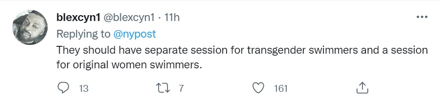 称霸女子游坛的男跨女运动员被女跨男运动员打败!美国人凌乱了