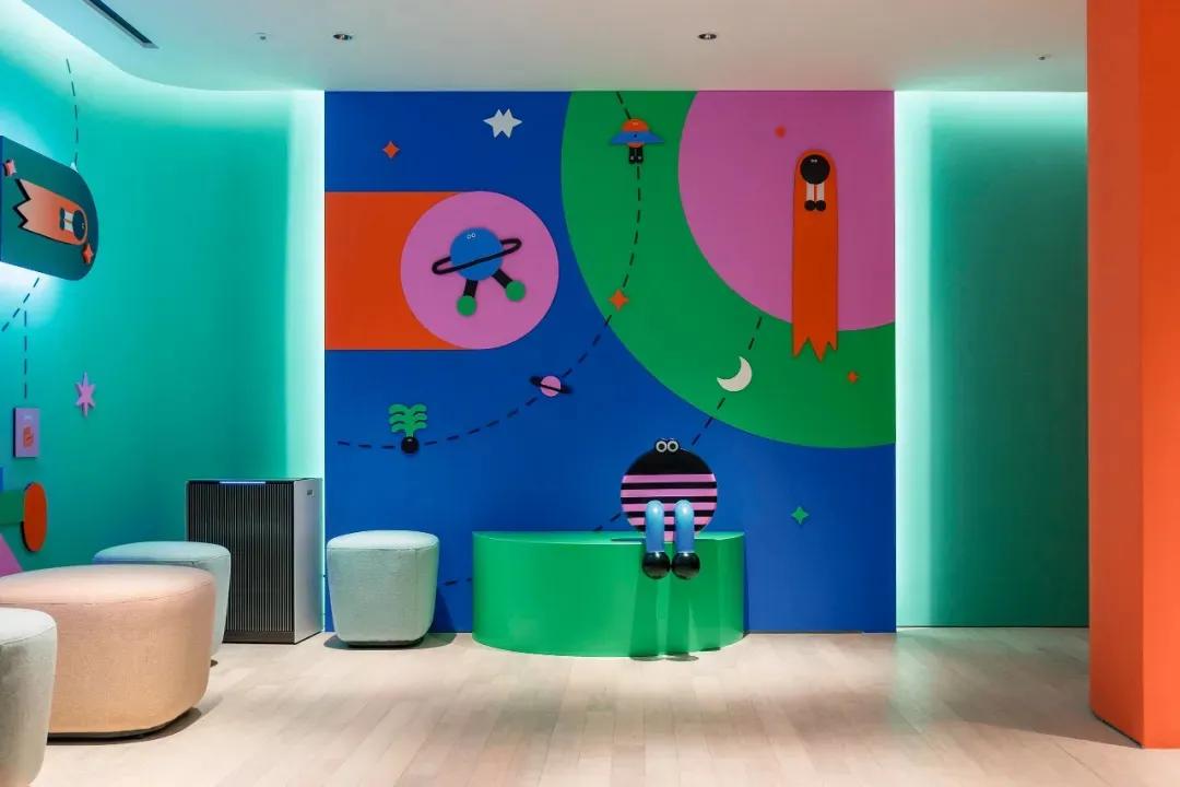 韩国儿童百货PetitPlanet品牌空间视觉设计