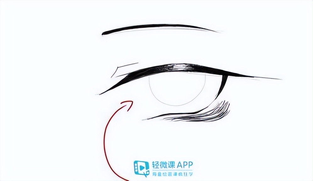 动漫眼睛上色画法教程板绘,指绘教程眼睛上色