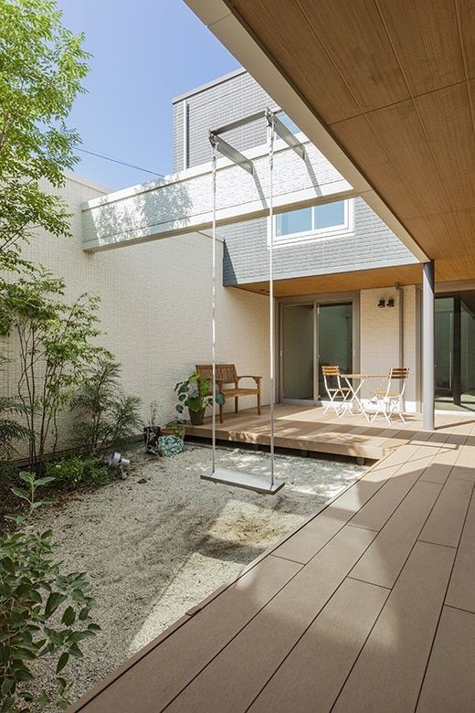 也要学国外打造露天休闲区，白天赏景晚上烧烤party，太惬意